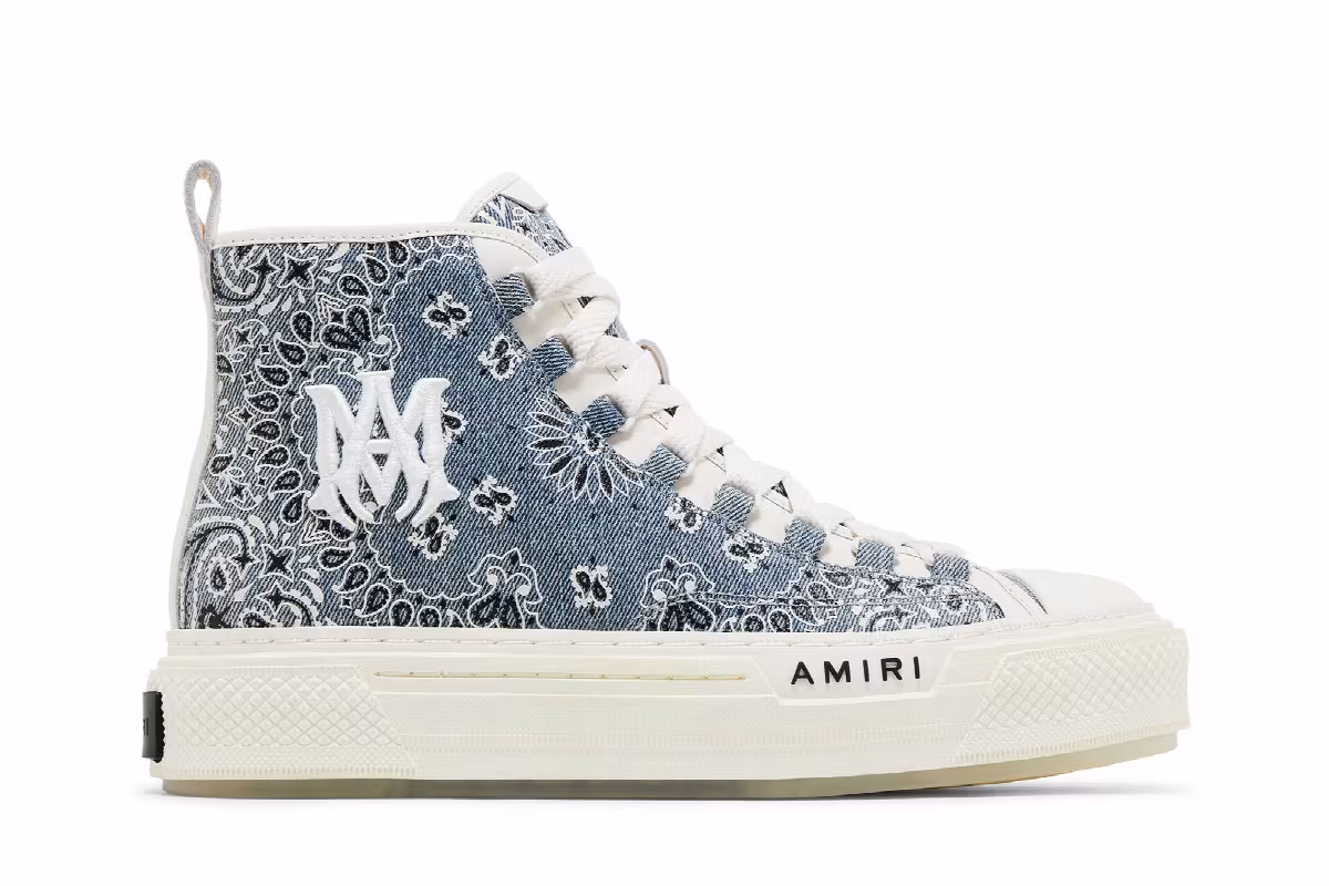 Amiri Court High Bandana - Clay Indigo, view 2