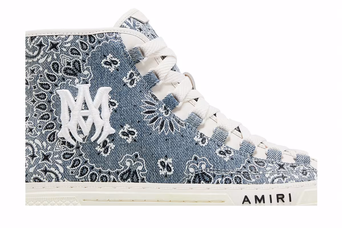 Amiri Court High Bandana - Clay Indigo, view 3