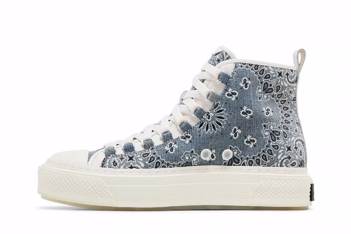 Amiri Court High Bandana - Clay Indigo, view 4
