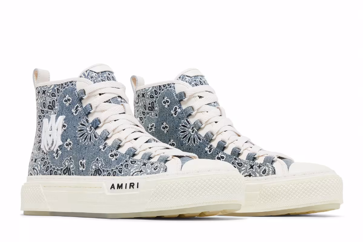 Amiri Court High Bandana - Clay Indigo, view 9