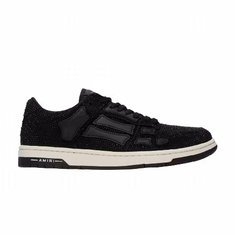 Amiri Skel Top Low 'Crystal Black'