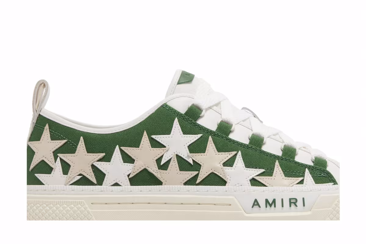 Amiri Stars Court Low Green, view 3