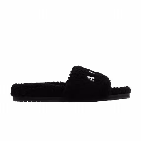 Amiri Slipper 'Shearling - Black'