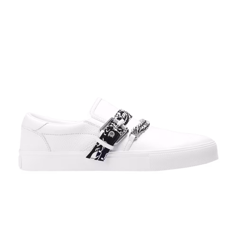 Amiri Slip-On Bandana Chain - White