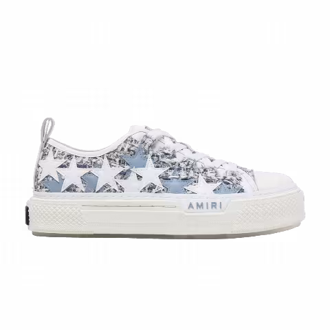 Amiri Wmns Stars Court Low 'Mohair Canvas - Blue'