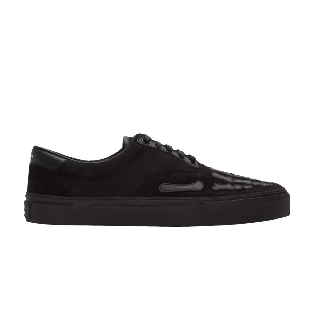 Amiri Lace-Up Skeleton Toes - Triple Black
