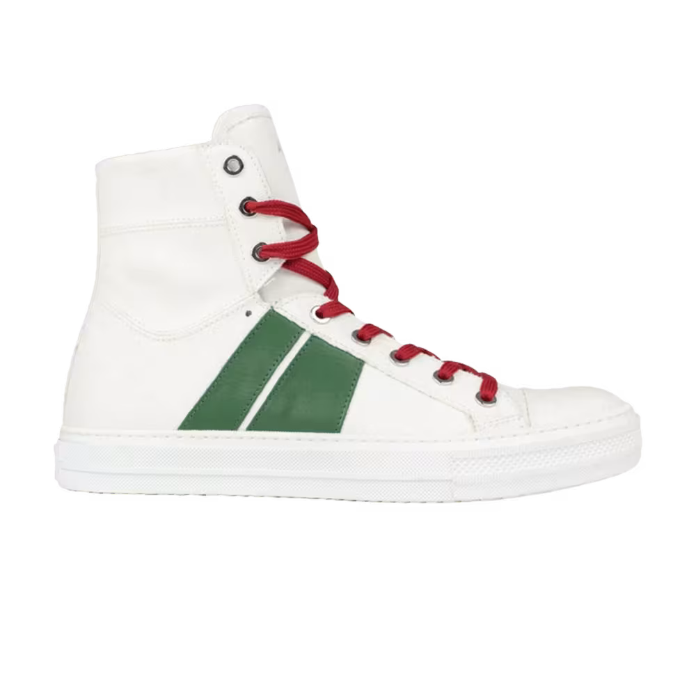 Amiri Sunset Leather White Green