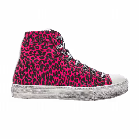 Amiri Sunset 'Vintage Crackle Leopard Pink'