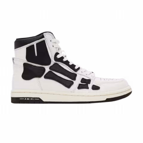 Amiri Wmns Skel Top High 'White Black'