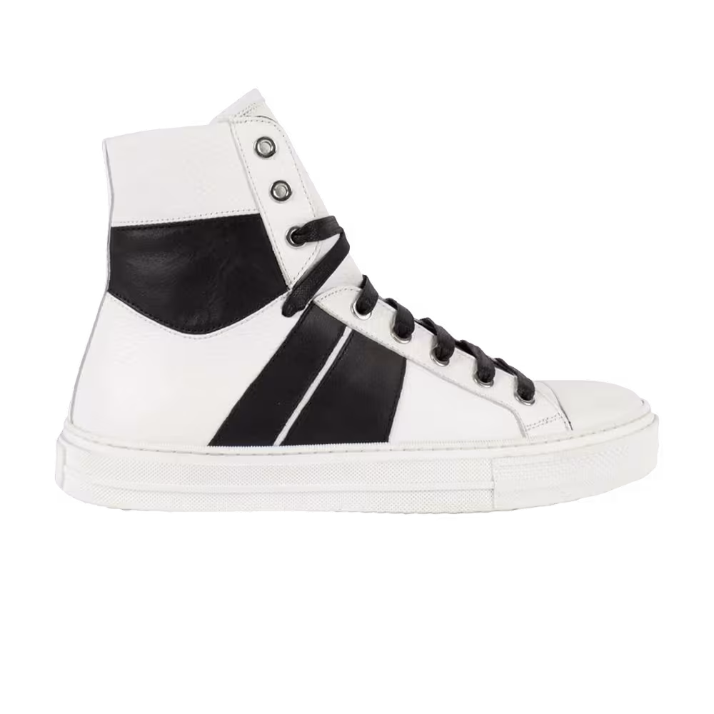 Amiri Sunset Leather White Black