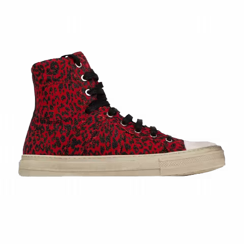Amiri Sunset High 'Red Leopard Glitter'