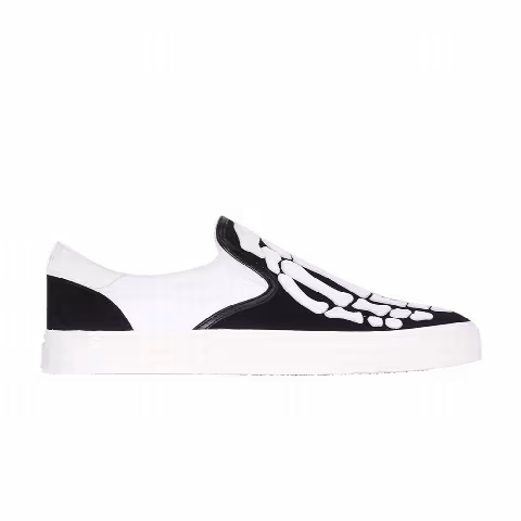 Amiri Slip-On 'Skeleton Toe - Black White'
