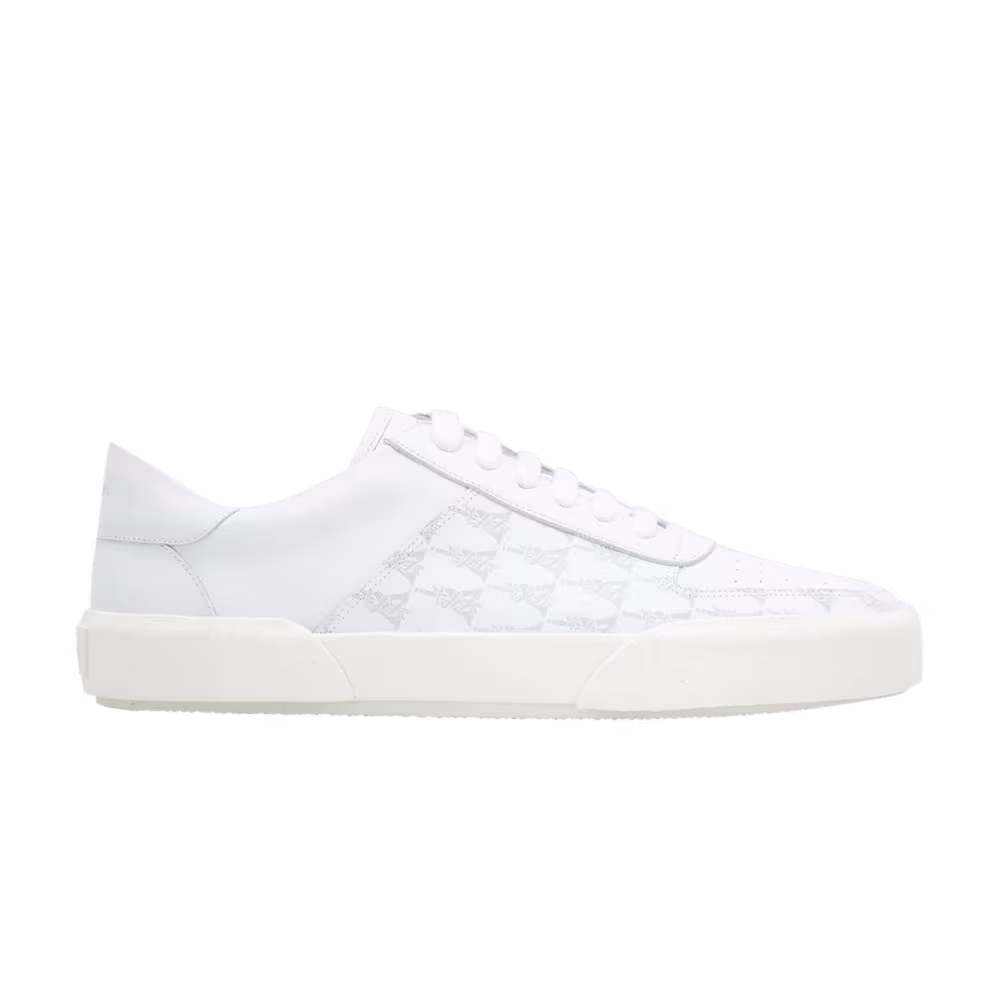 Amiri Dagger Monogram Low White