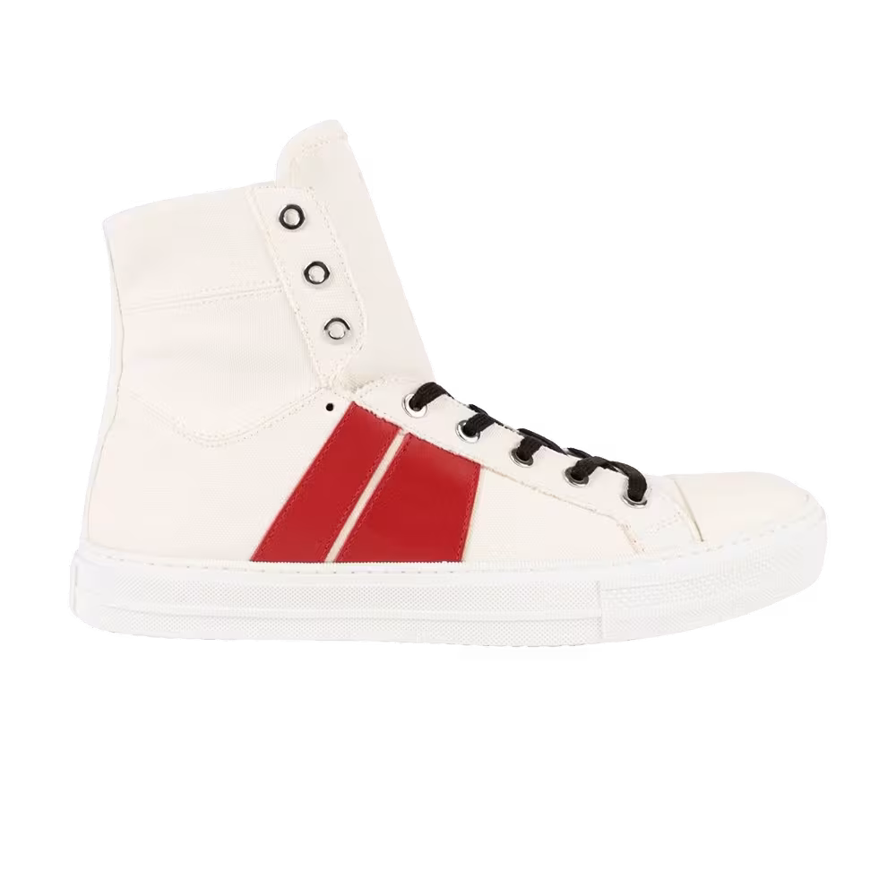 Amiri Sunset Canvas White Red