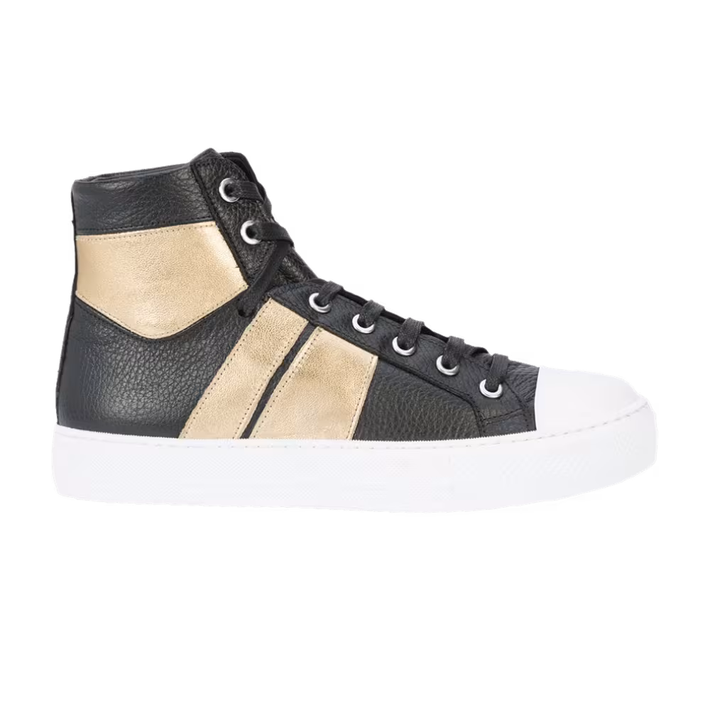Amiri Women's Sunset Leather Black Gold