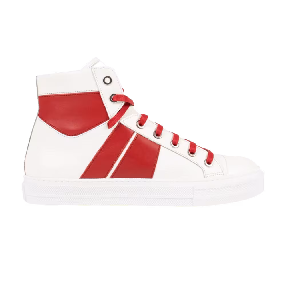 Amiri Women's Sunset Leather White Red