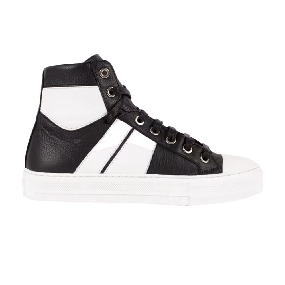 Amiri Women's Sunset Leather Black White
