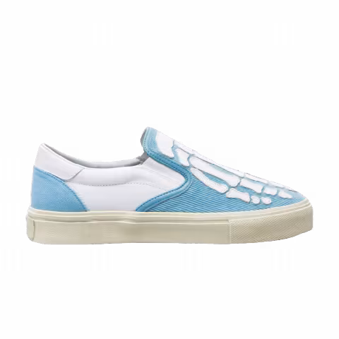 Amiri Slip-On 'Skeleton Toes - Blue White'