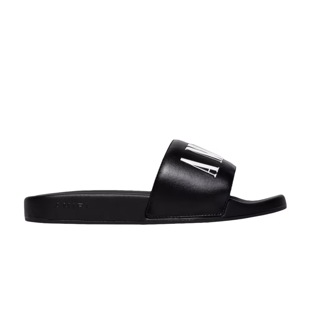 Amiri Pool Slide Kids Black