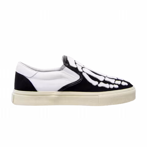Amiri Slip-On 'Skeleton Toe - Black White'