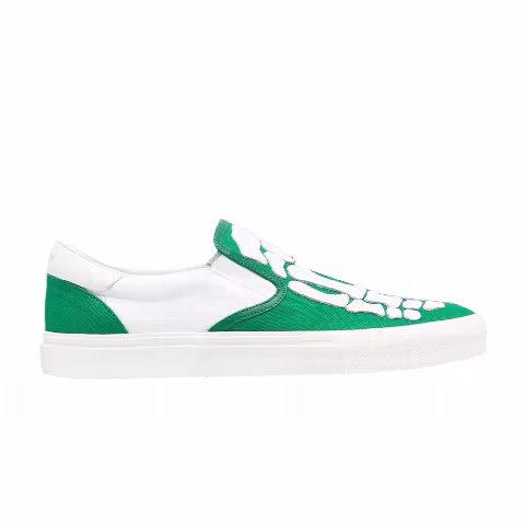 Amiri Slip-On 'Skeleton Toe - Green White'