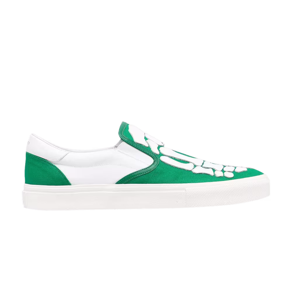 Amiri Slip-On Skeleton Toe - Green White