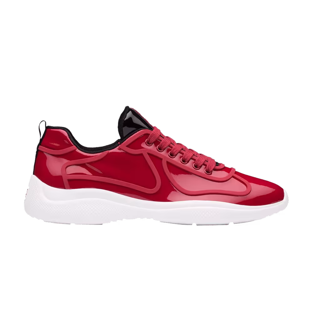Prada America's Cup Sneaker Red