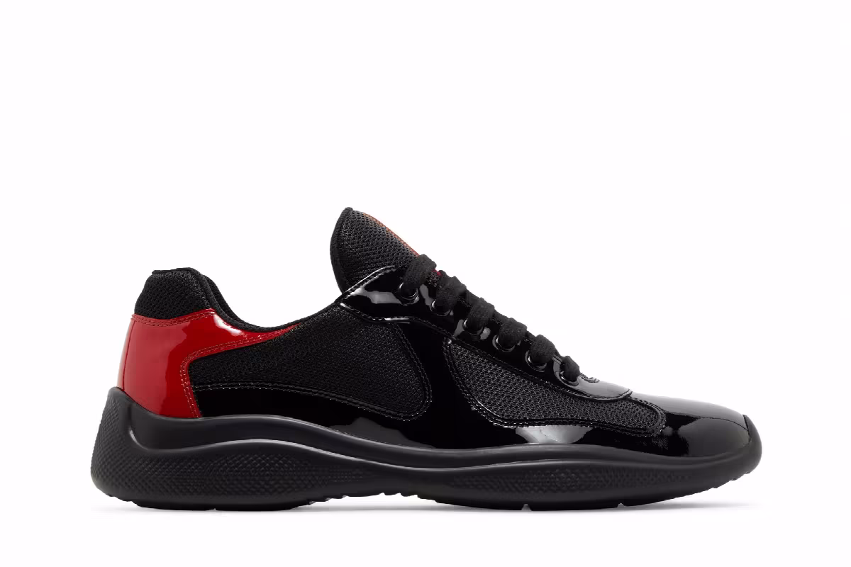 Prada America's Cup Anthracite Red, view 2