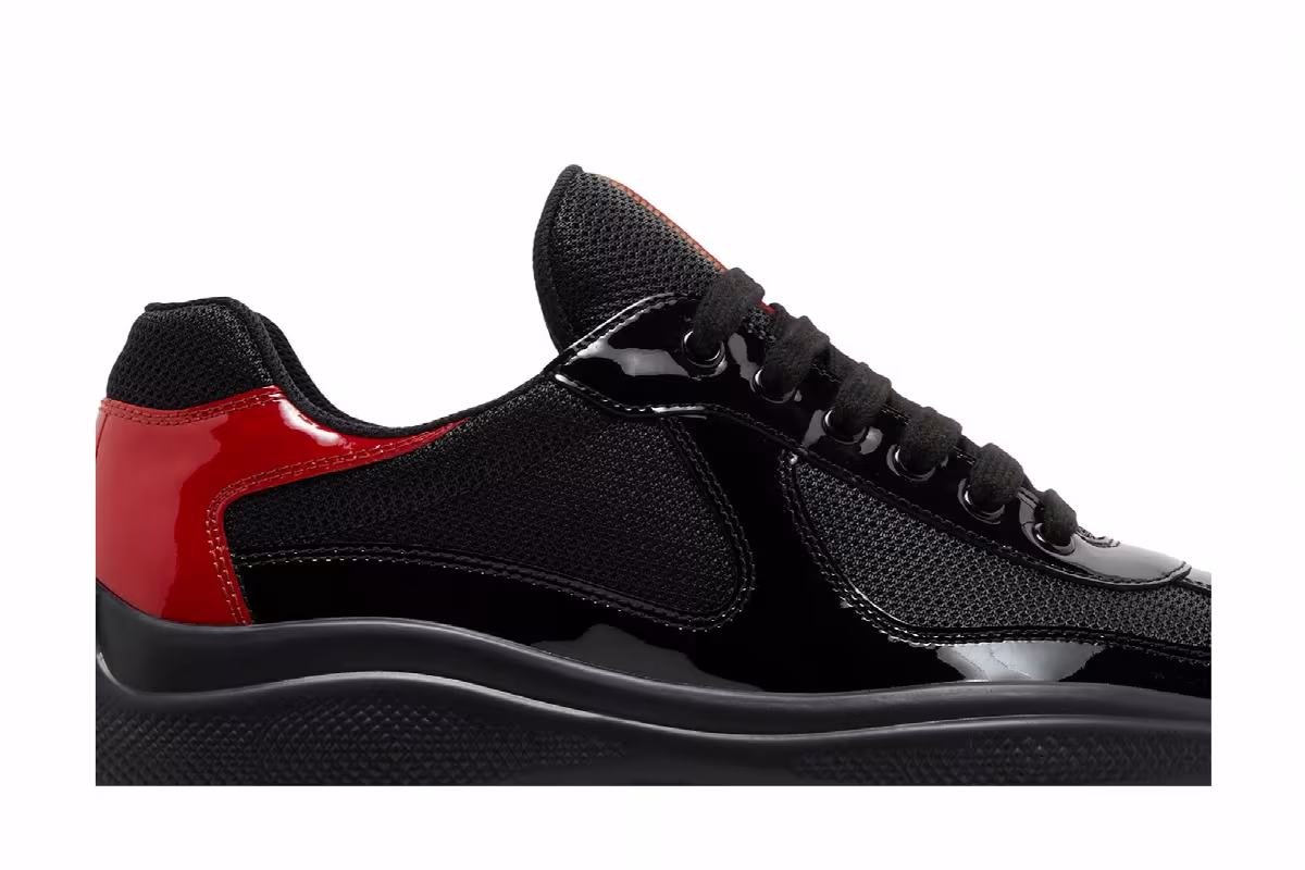 Prada America's Cup Anthracite Red, view 3
