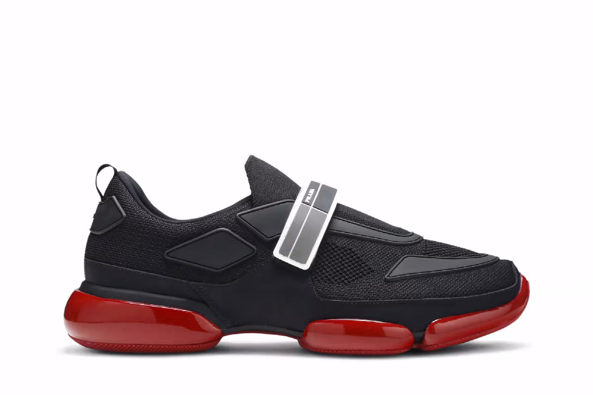 Prada Cloudbust Black Red, view 2
