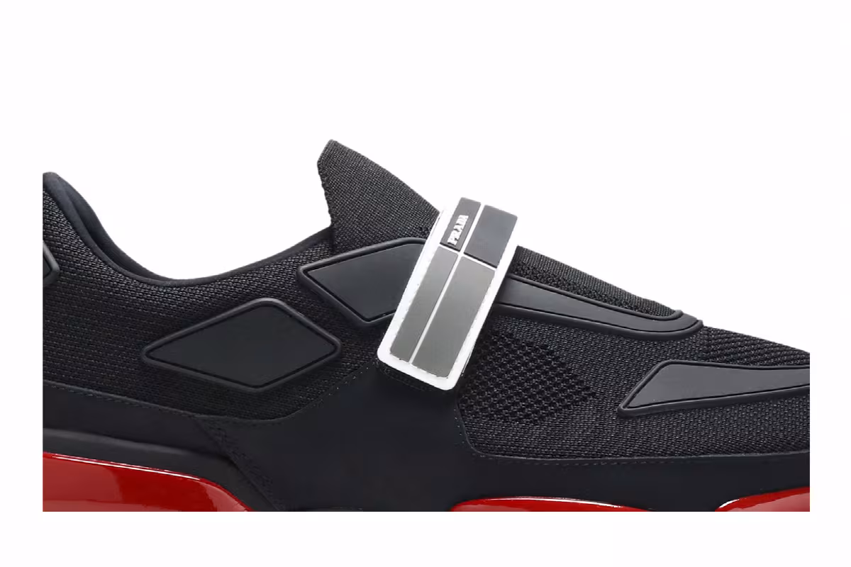 Prada Cloudbust Black Red, view 3