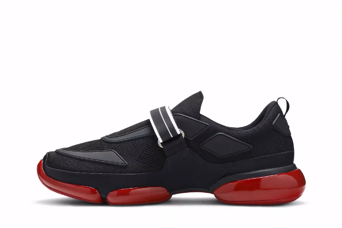 Prada Cloudbust Black Red, view 4