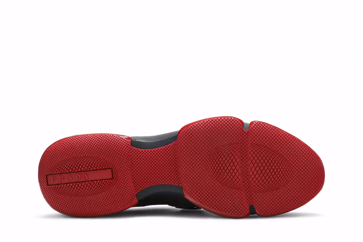 Prada Cloudbust Black Red, view 5