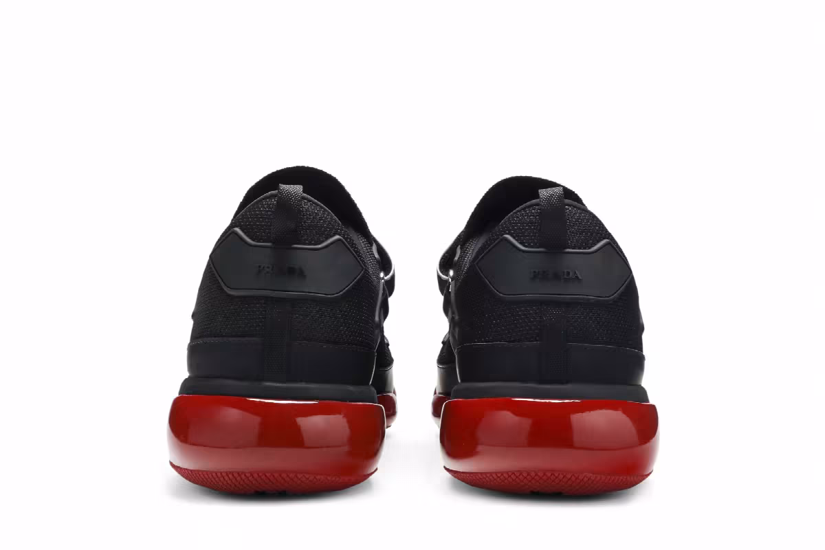 Prada Cloudbust Black Red, view 7