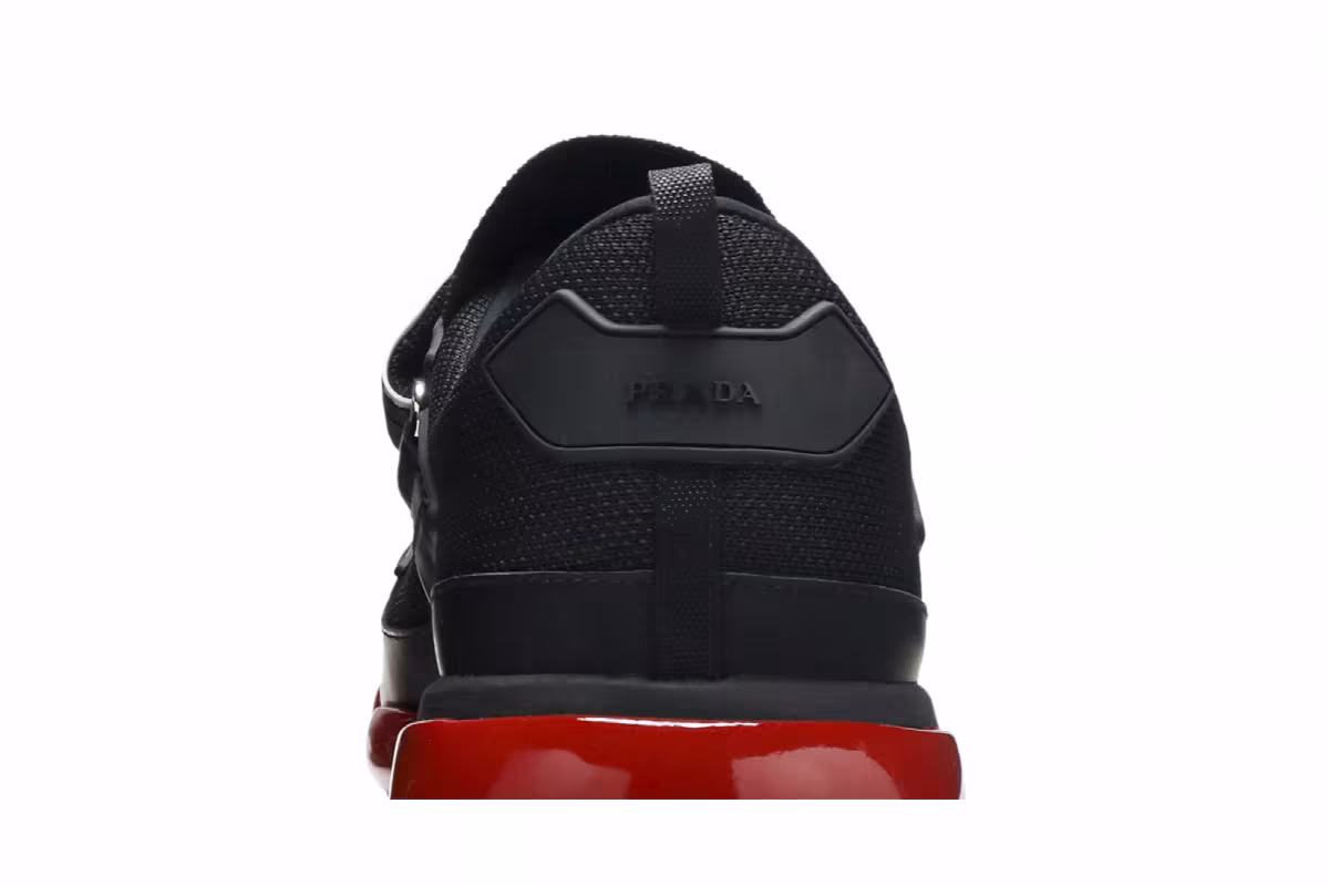 Prada Cloudbust Black Red, view 8