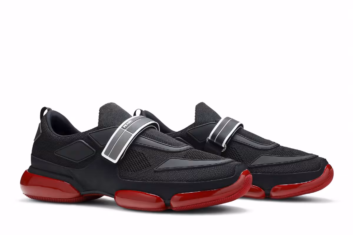 Prada Cloudbust Black Red, view 9
