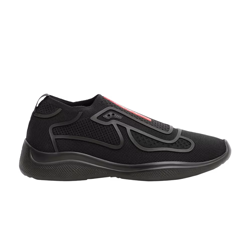 Prada America's Cup Slip-on Black