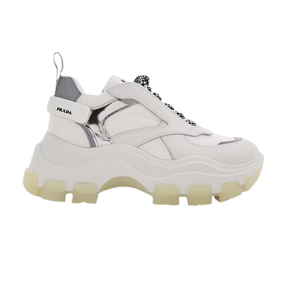 Prada Women's Pegasus Low White