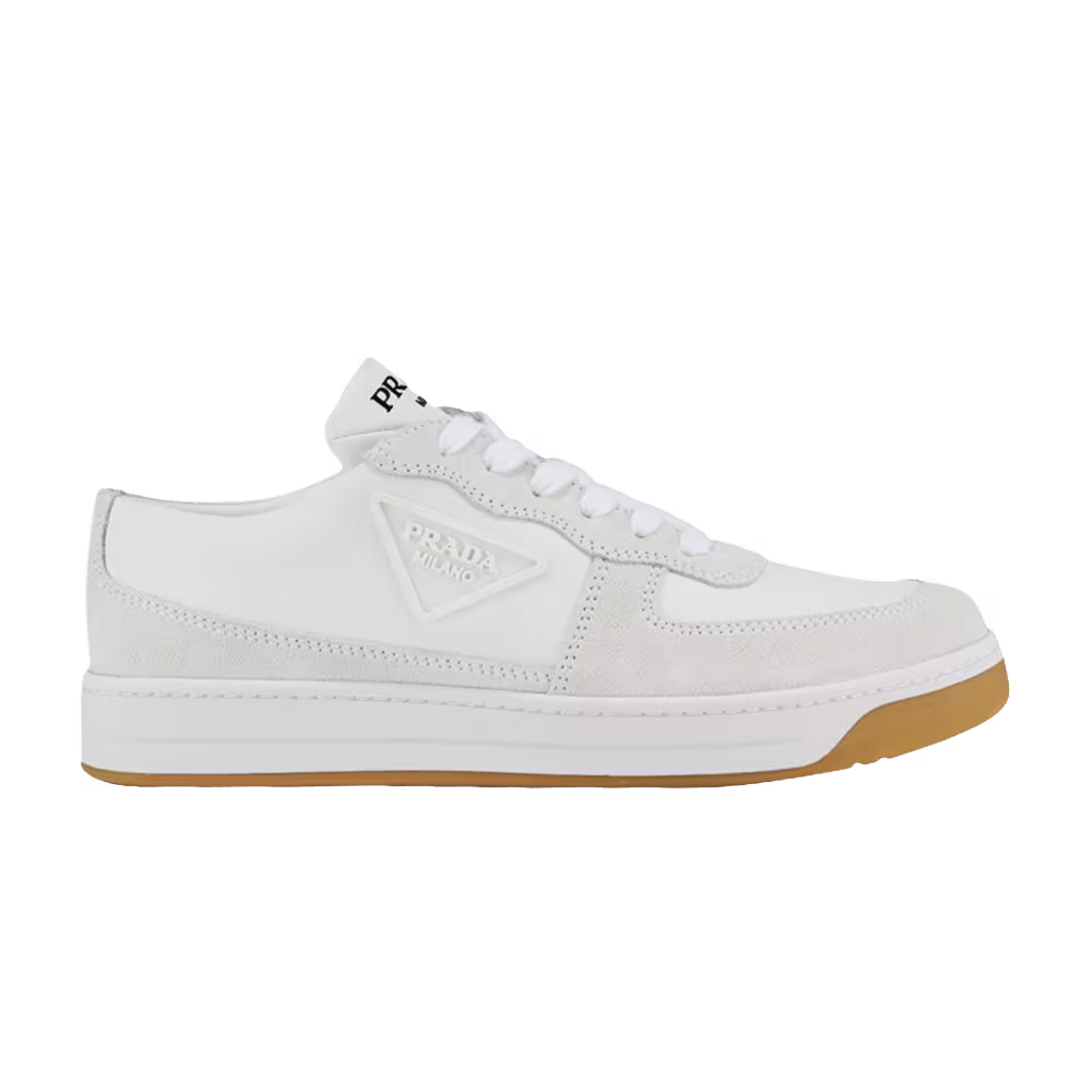 Prada Women's Leather White Gum