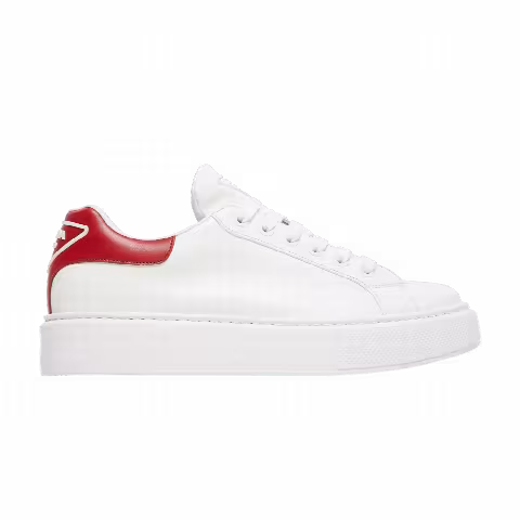 Prada Marco Leather 'White Red'