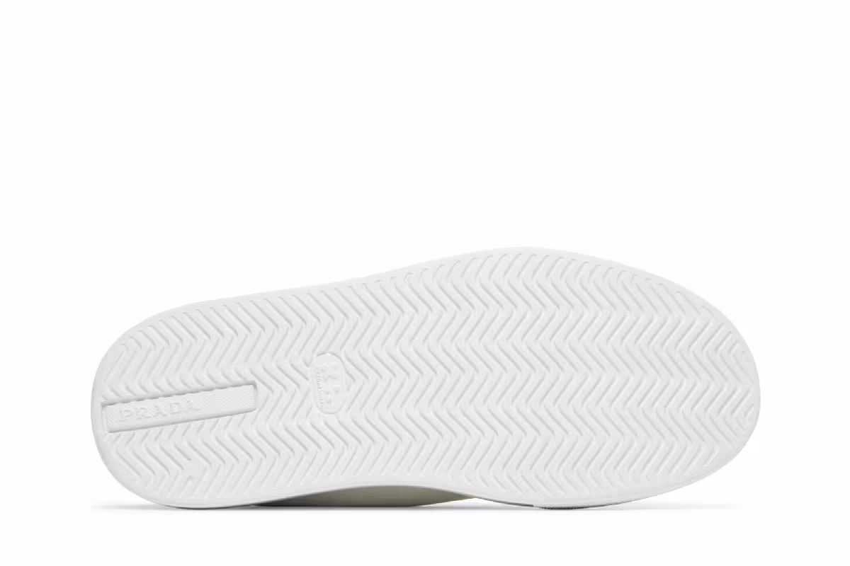 Prada Marco Leather White Red, view 5