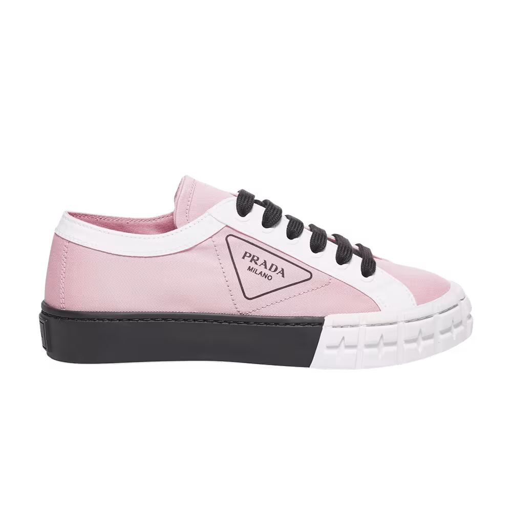 Prada Women's Gabardine Wheel Low Pink