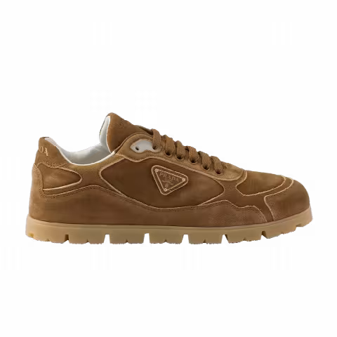 Prada Trail Faded Suede Sneaker 'Cinnamon'