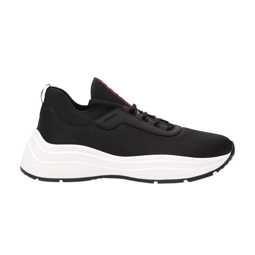 Prada America's Cup Sneakers Black Neoprene