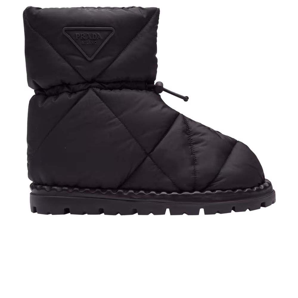 Prada Women's Wheel Snow Boot Black