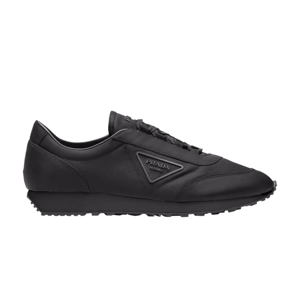 Prada Nylon Gabardine Sneaker Black