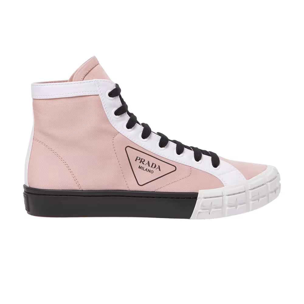 Prada Gabardine Wheel High Pink