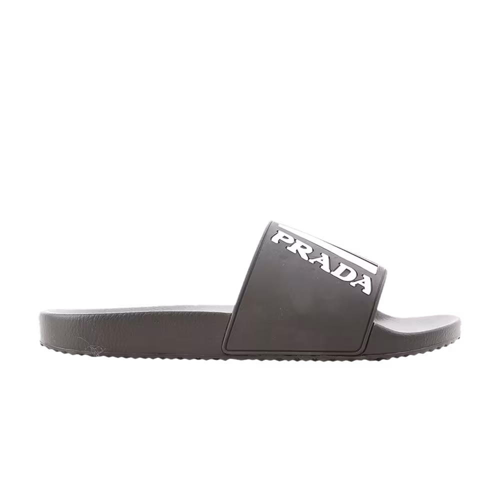 Prada Poolside Slide Black