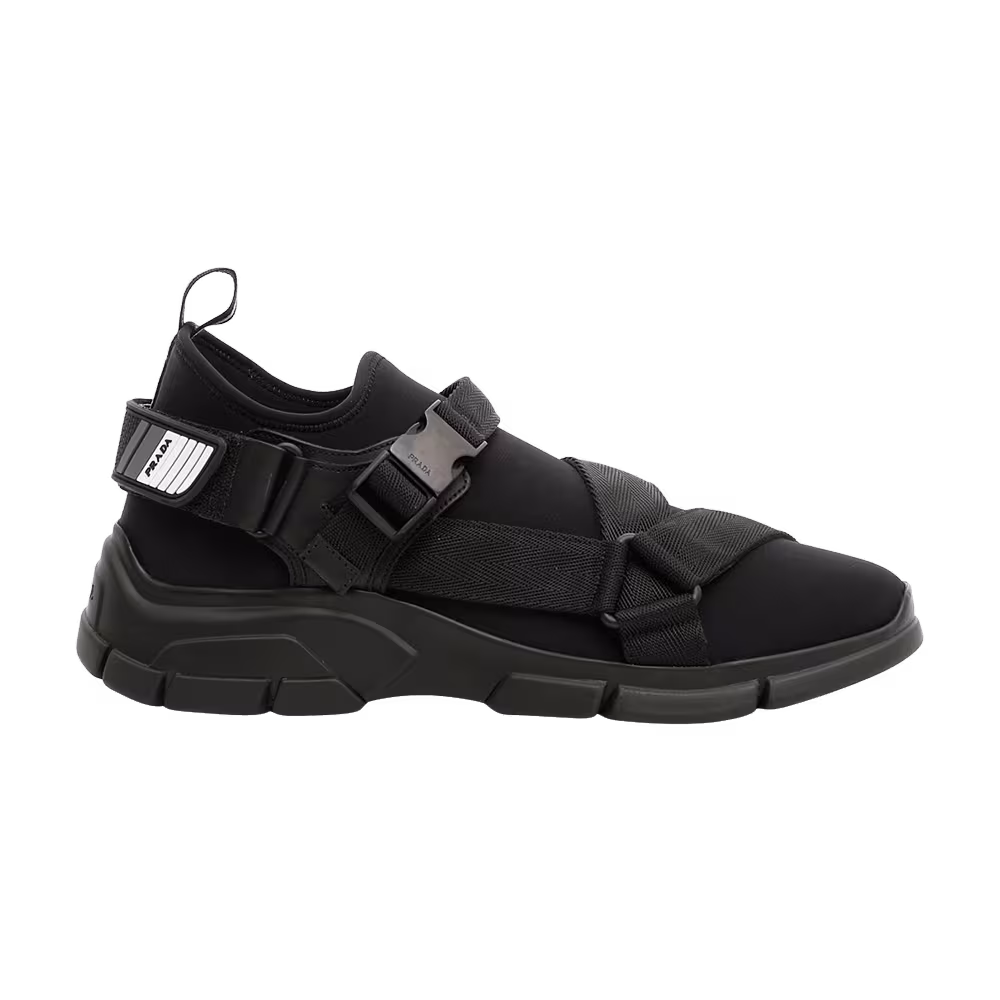 Prada Neoprene Buckle Black