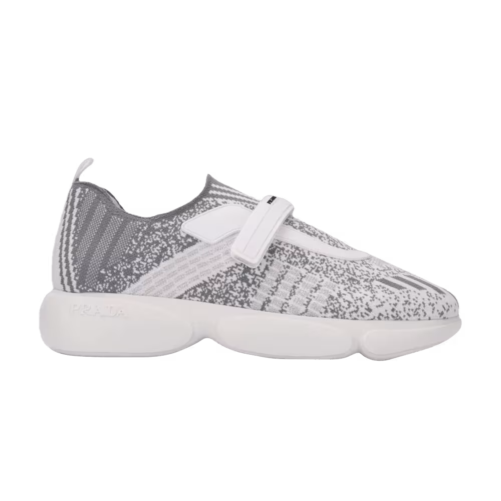 Prada Women's Cloudbust Grey Geometric Pattern